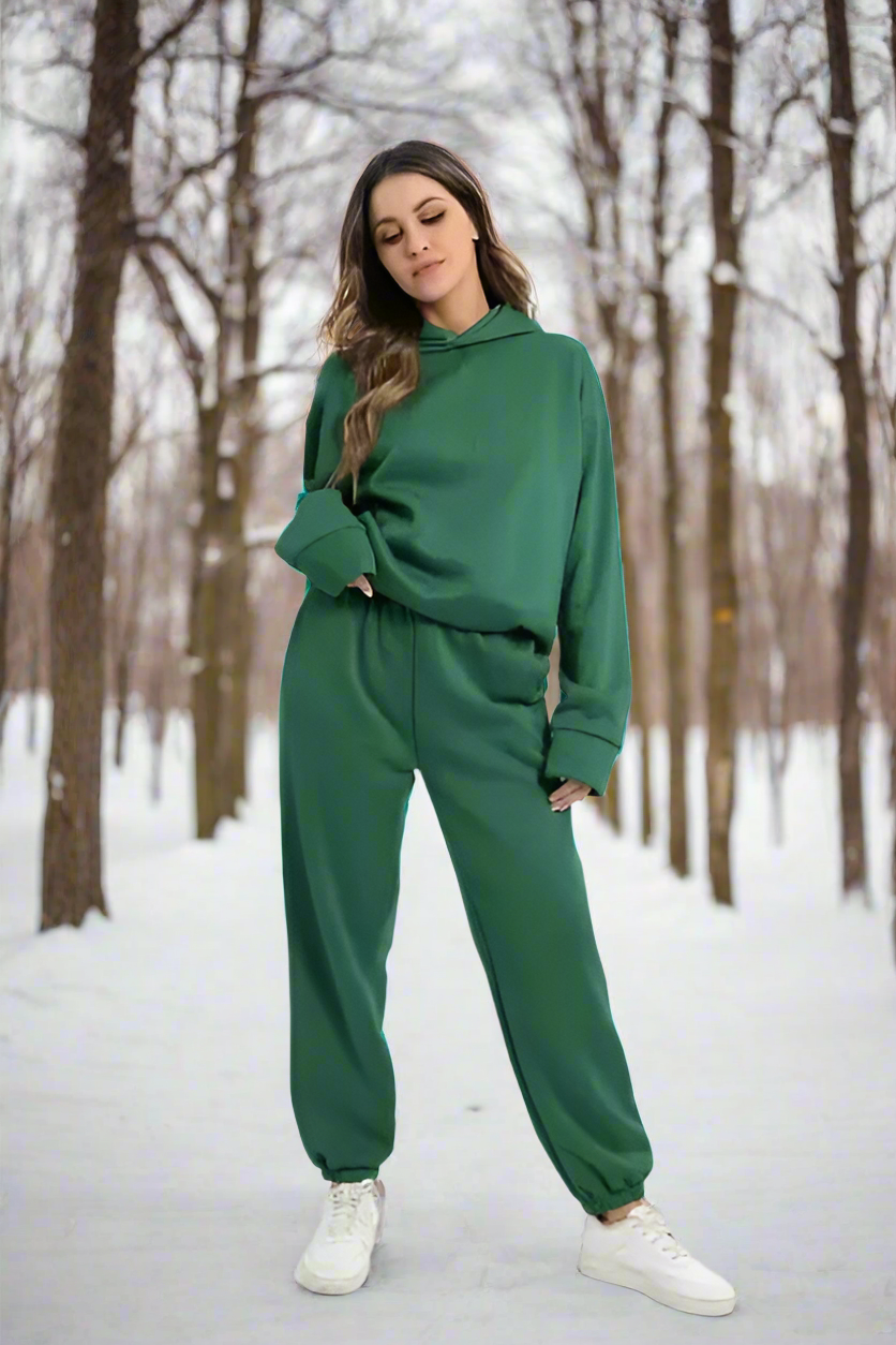 Tracksuit with Hoodie and Joggers for Women