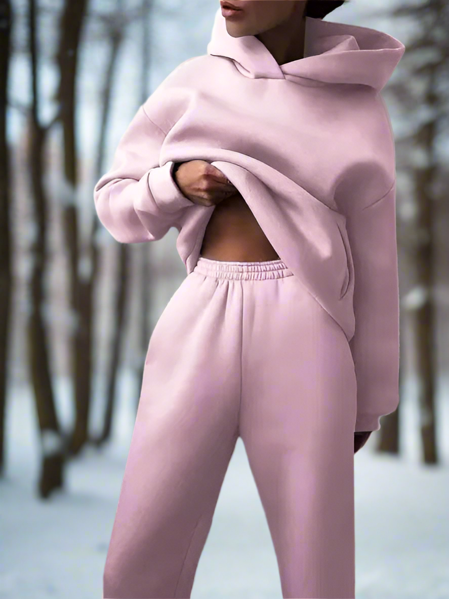 Tracksuit with Hoodie and Joggers for Women