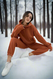 Tracksuit with Hoodie and Joggers for Women