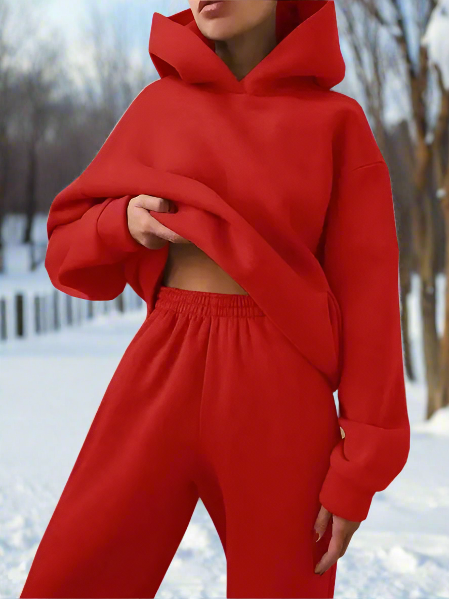 Tracksuit with Hoodie and Joggers for Women