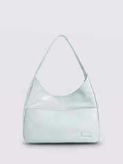 Minimalist Vegan Leather Hobo Shoulder Bag