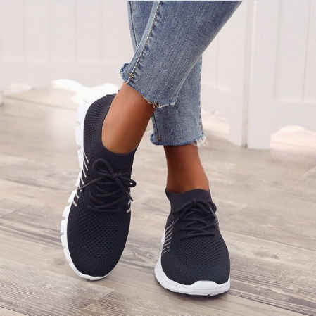 Comfortable Orthopedic Sneakers for Women with Slip-On Design