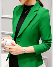 Fenna - Colored Blazer with Single Button