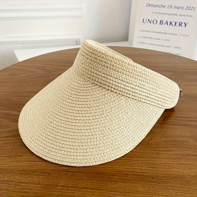 Women's Sun Hat with Wide Brim and Adjustable Fit