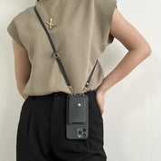 Luxury Women's Crossbody Phone Case with Card Holder