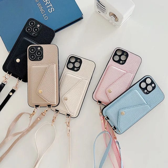 Luxury Women's Crossbody Phone Case with Card Holder