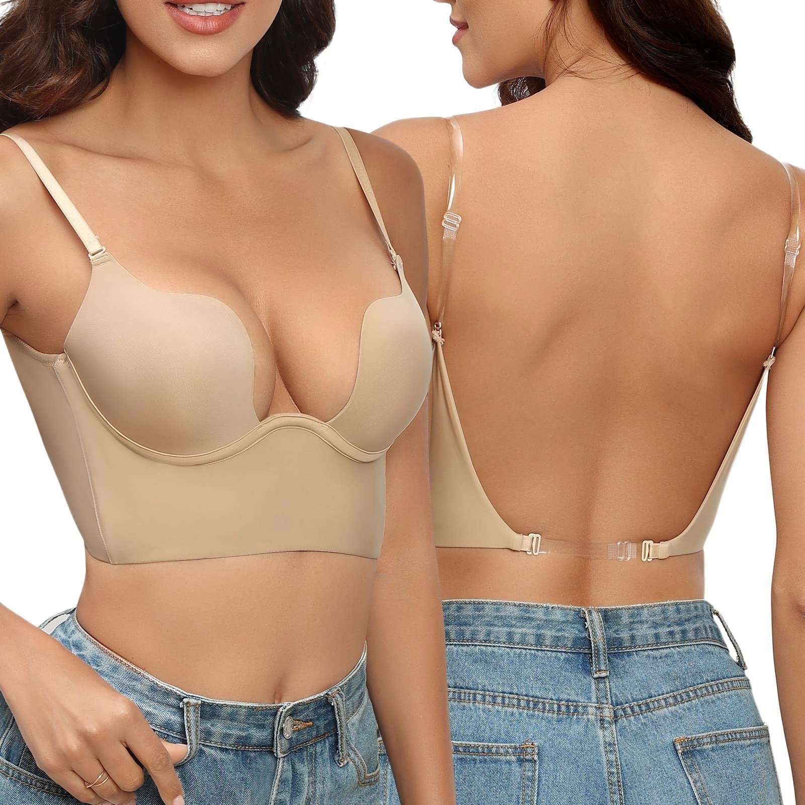 Soft Shaping Women's Push-Up Bra with Seamless Fit