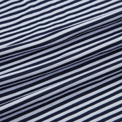 Striped Lounge Pants for Women with Wide Legs and Elastic Waist