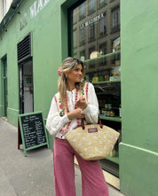 Mirthe - Wildflower Gilet with Embroidered Flowers