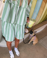 Samira - Lightweight Striped Summer Set