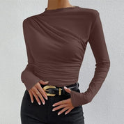 Mimi - Shirt with Ruffles and Long Sleeves