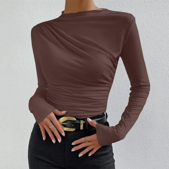 Mimi - Shirt with Ruffles and Long Sleeves