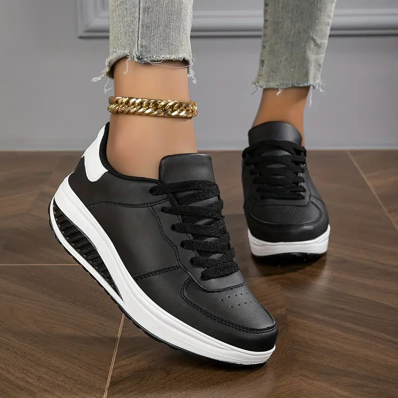 Orthopedic Sneakers for Women with Comfortable Sole and Laces