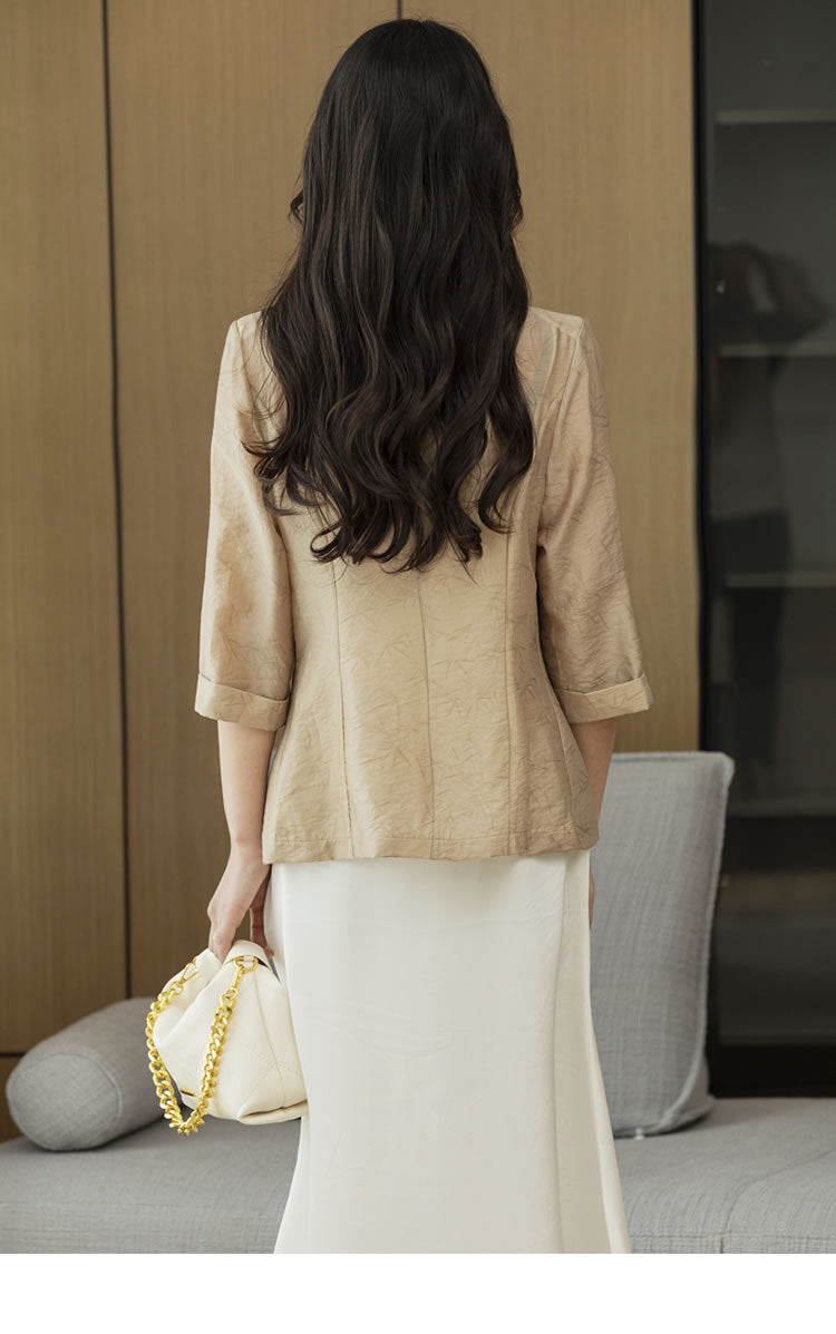 Jinte - Blazer with three-quarter sleeves