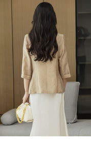 Jinte - Blazer with three-quarter sleeves
