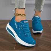 Orthopedic Sneakers for Women with Comfortable Sole and Laces