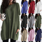 Women's Sweater Dress with Pockets