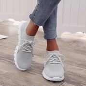 Comfortable Orthopedic Sneakers for Women with Slip-On Design