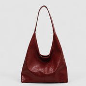 Vintage Leather Tote Shopper