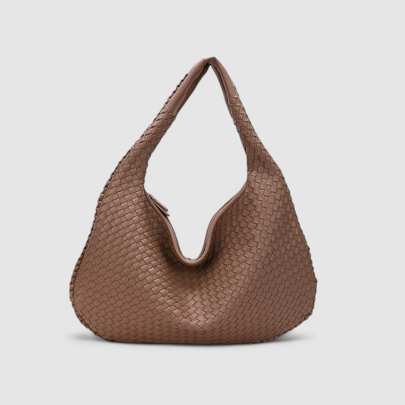Woven Chic Shoulder Bag