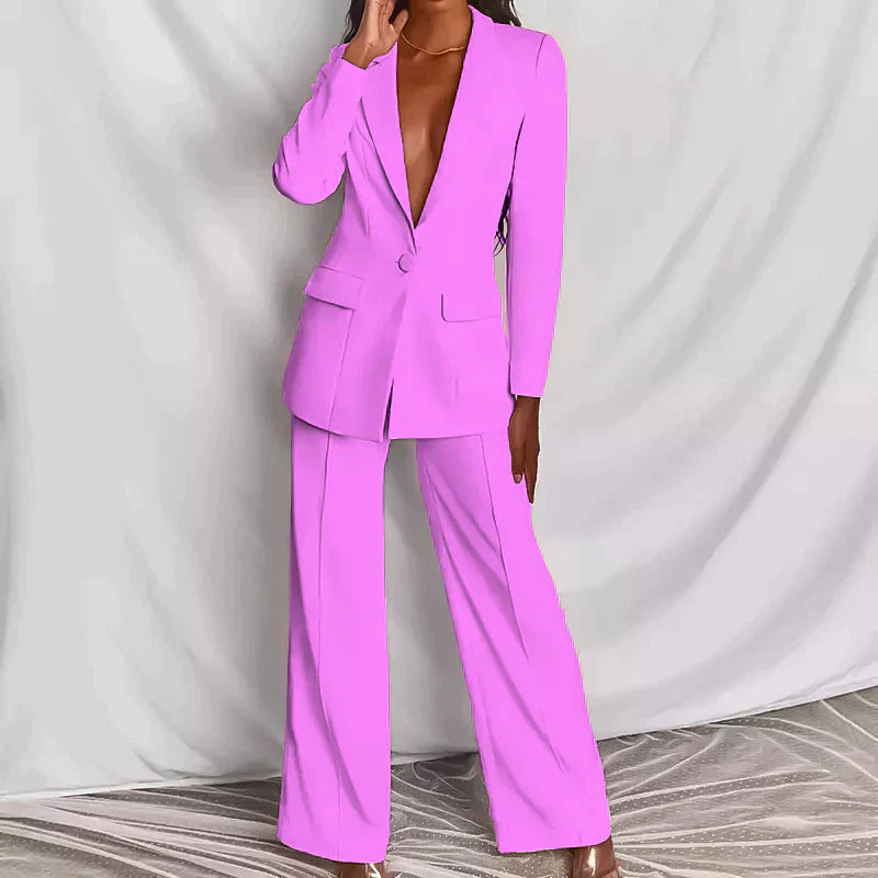 Fenna - Elegant suit with blazer and trousers