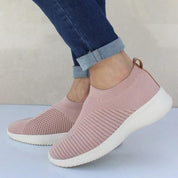 Comfortable Glitter Slip-On Sneakers for Women