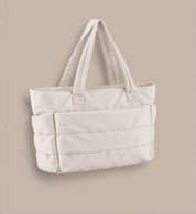 Trendy Women's Puffer Shoulder Bag with Spacious Comfortable Design
