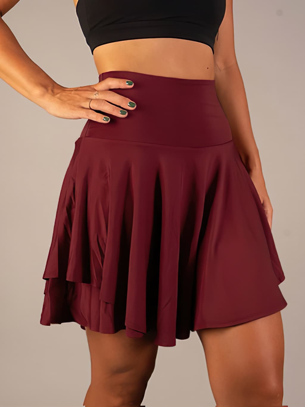 Isa - Tennis skirt with integrated shorts