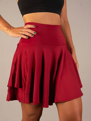 Isa - Tennis skirt with integrated shorts
