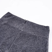 Elegant Glitter Party Pants for Women with Flared Legs