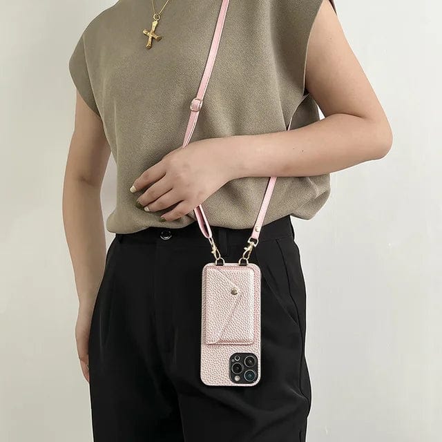Luxury Women's Crossbody Phone Case with Card Holder