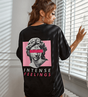 Stylish Oversized Women's T-Shirt with Artistic Print