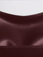 Minimalist Vegan Leather Hobo Shoulder Bag