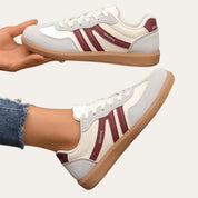 Lightweight Women's Sneakers with Laces and Anti-Slip Sole