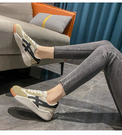 Retro Women's Sneakers with Orthopedic Comfort Fit