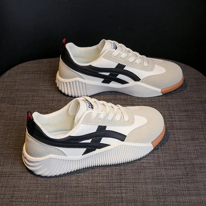 Retro Women's Sneakers with Orthopedic Comfort Fit