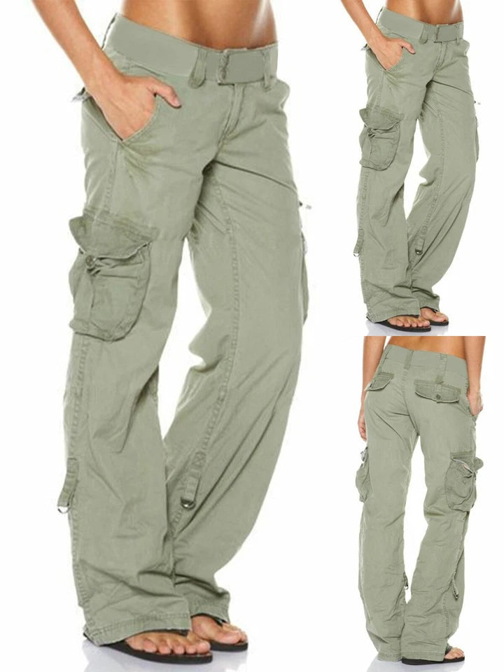Sturdy Comfortable Cargo Pants For Women With Pockets