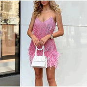 Alisa - Sequin Cocktail Dress