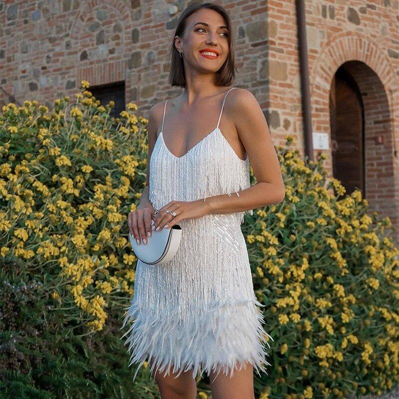 Alisa - Sequin Cocktail Dress