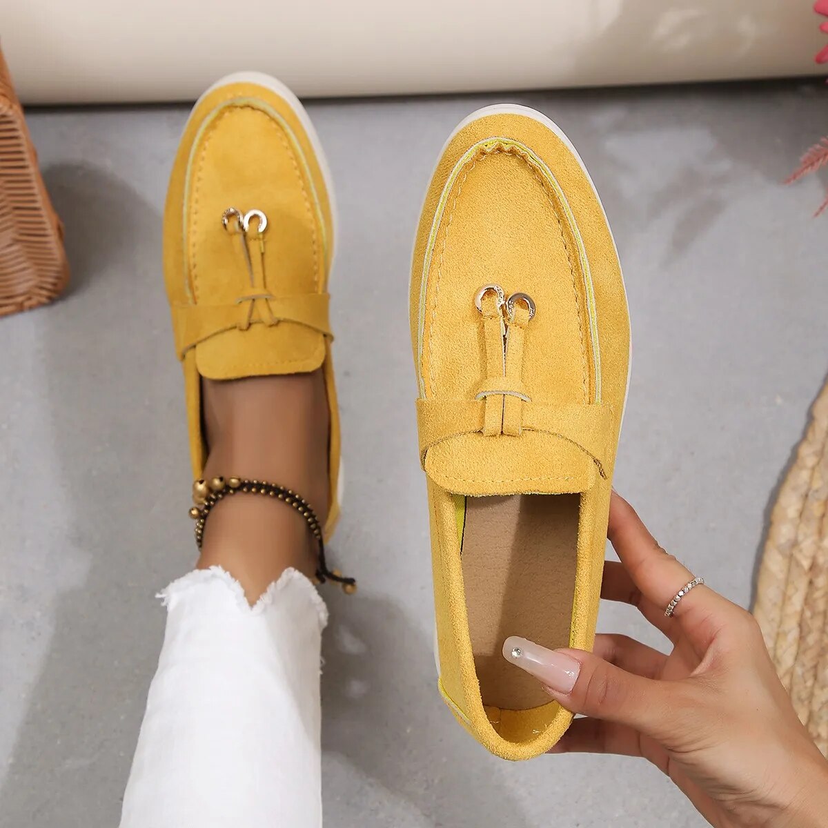 Stylish Loafers for Women with Comfortable Slip-On