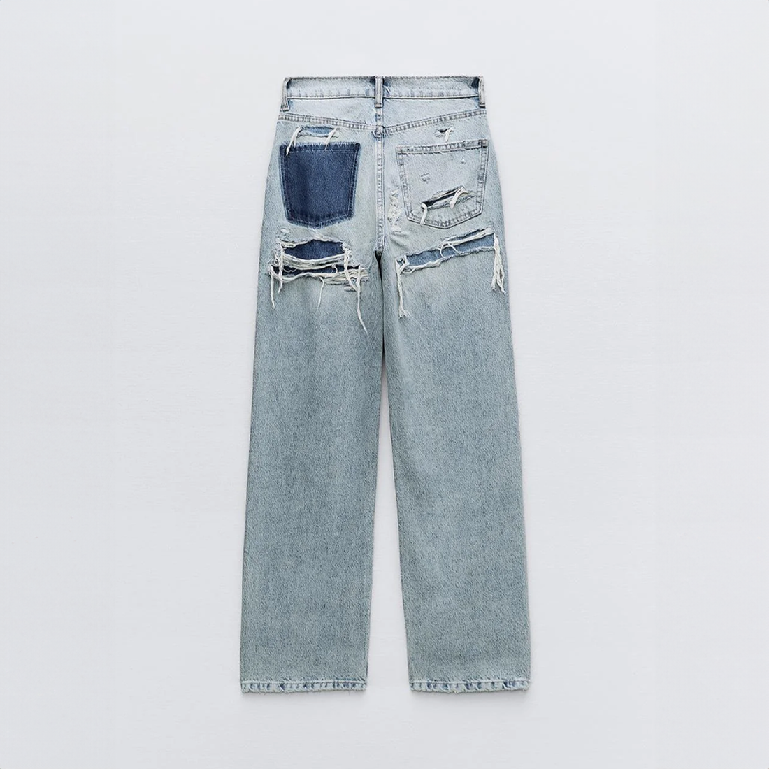 Maja - High Waist Jeans with Rips