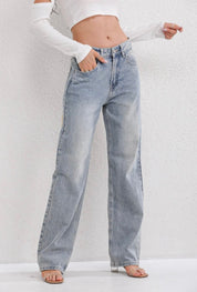 Maja - High Waist Jeans with Rips